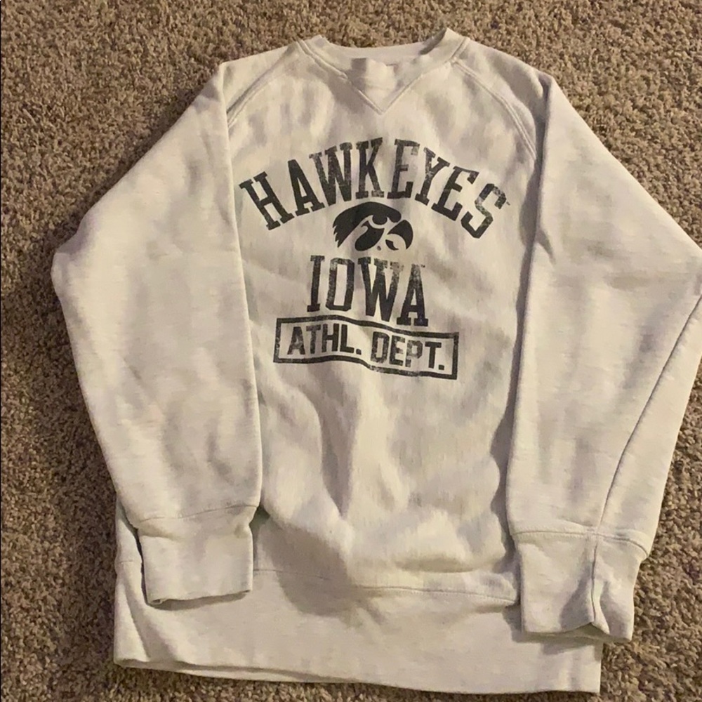 Iowa Hawkeyes crew neck